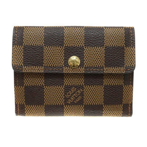 Louis Vuitton Ludlow Case Card Damier Canvas Brown - Picture 1 of 7